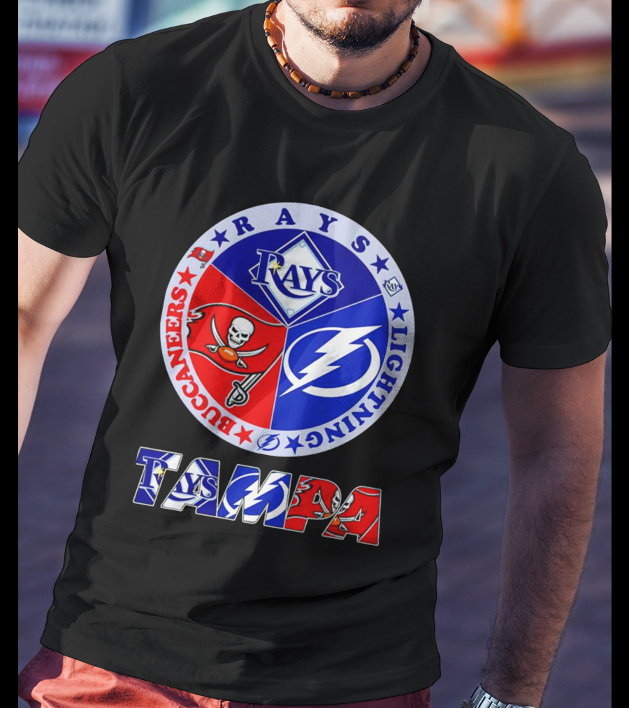 Tampa Bay Buccaneers Rays Lightning Tampa T-Shirt