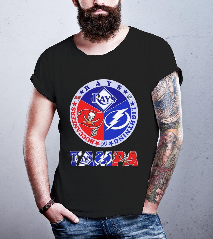 Tampa Bay Buccaneers Rays Lightning Tampa T-Shirt