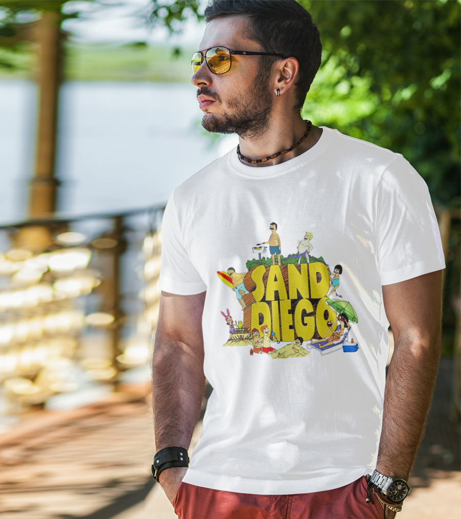 Bob's Burgers Sand Diego Beach Fun San Diego T-Shirt