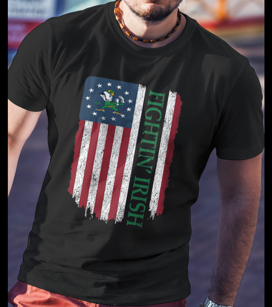 Fightin’ Irish Betsy Ross Flag T-Shirt