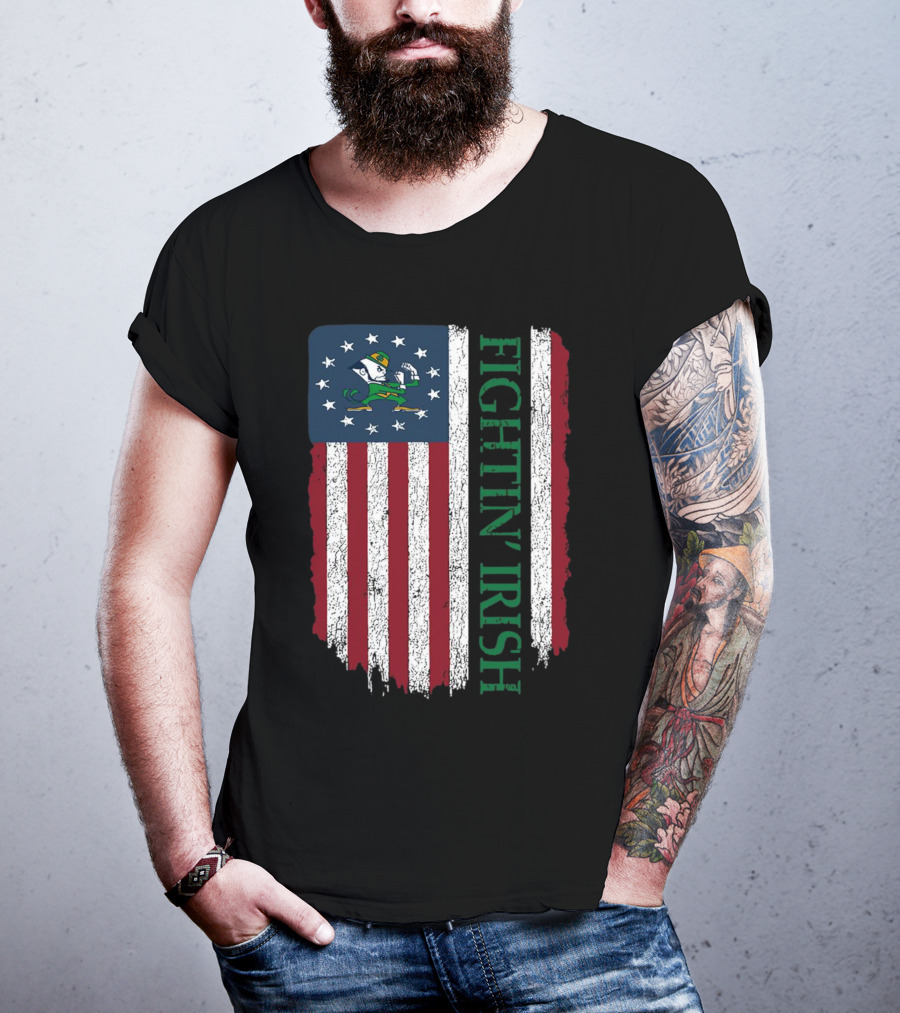 Fightin’ Irish Betsy Ross Flag T-Shirt