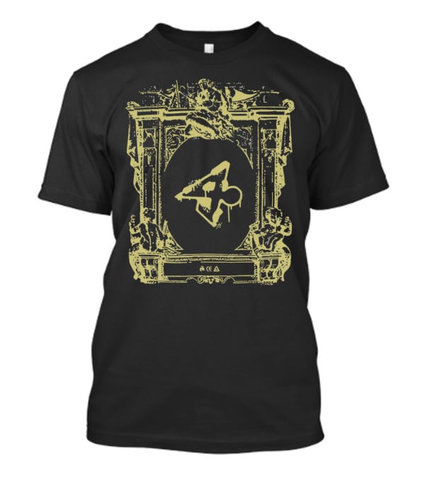Ranboo Generation Loss 01100110 Vintage Frame With Dripping Triangle T-Shirt
