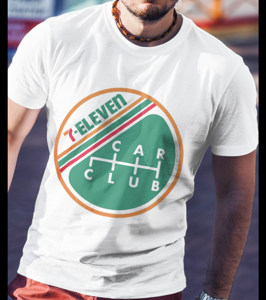 7-Eleven Car Club Gear Shift T-Shirt
