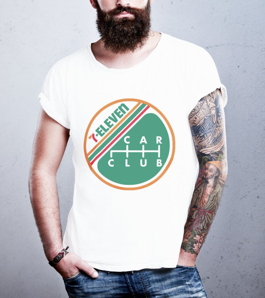 7-Eleven Car Club Gear Shift T-Shirt