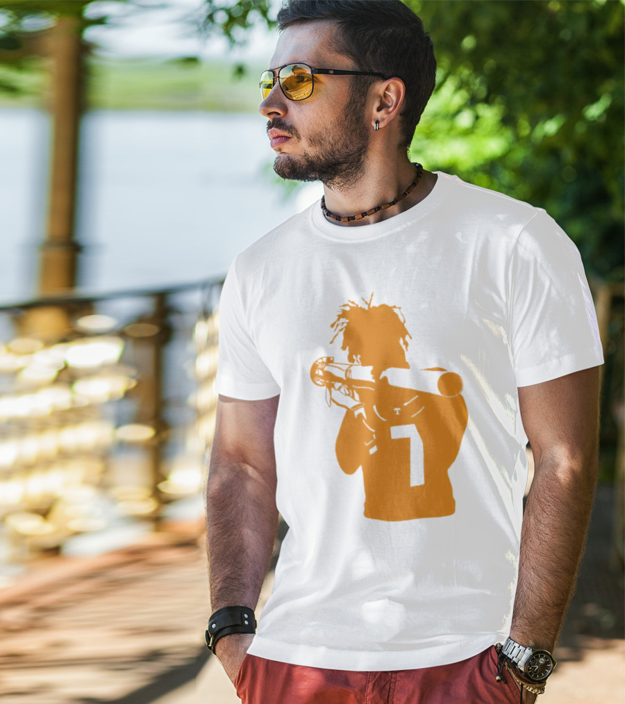 Bazooka Joe 7 Football Player T-Shirt