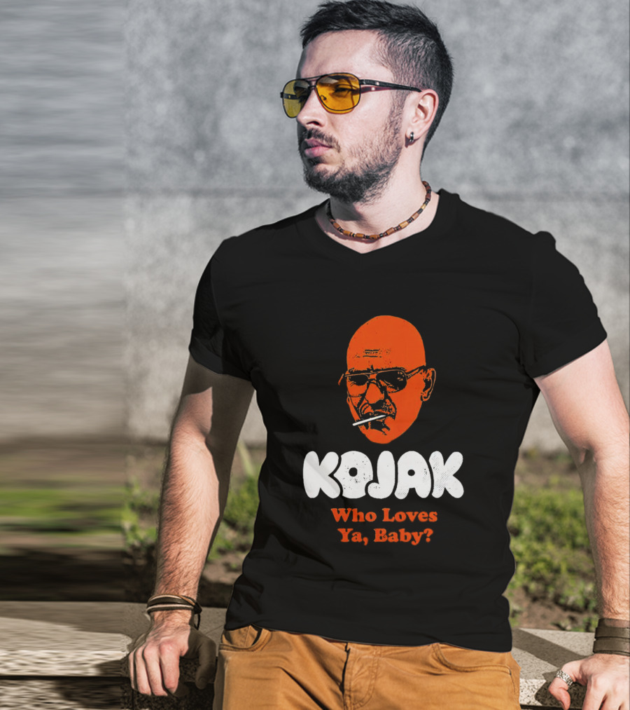 Kojak Who Loves Ya Baby? T-Shirt