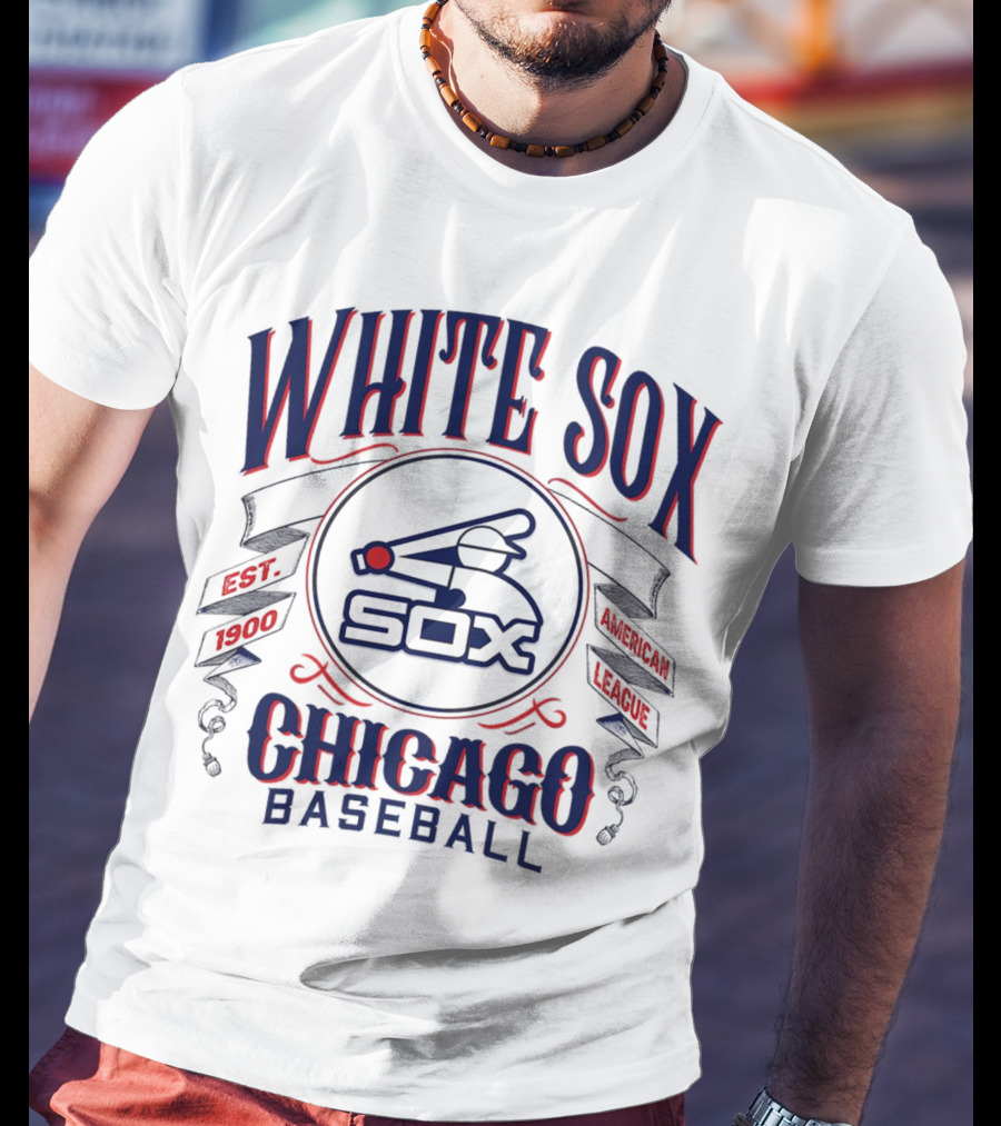 Chicago White Sox Est 1900 American League Baseball T-Shirt
