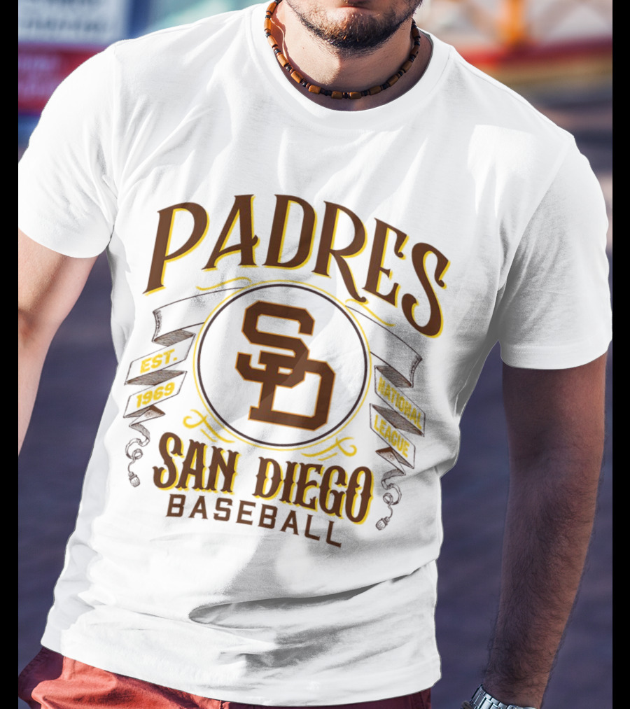 Padres San Diego Baseball National League Est 1969 SD T-Shirt