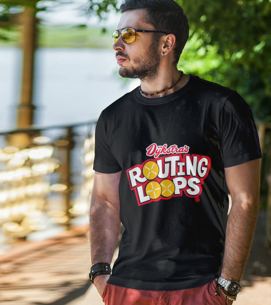 Dijkstra’s Routing Loops Comic T-Shirt