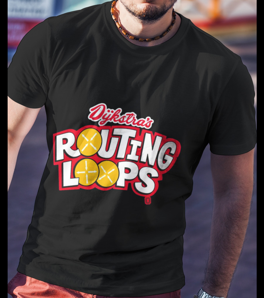 Dijkstra’s Routing Loops Comic T-Shirt