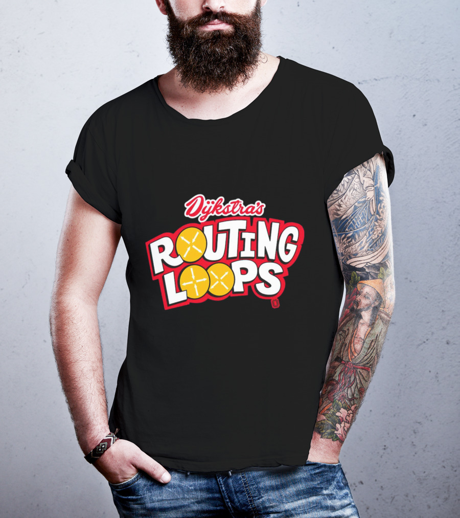 Dijkstra’s Routing Loops Comic T-Shirt