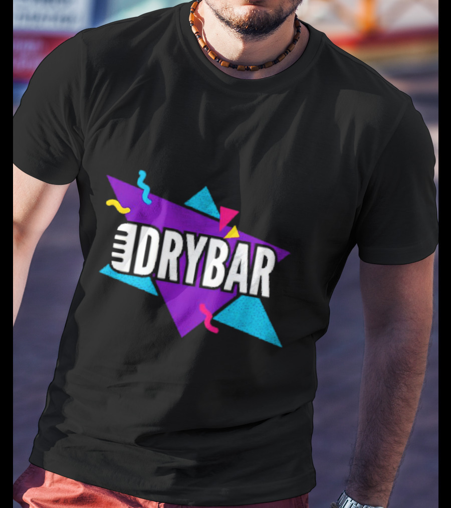 Dry Bar Retro Triangle Comedy T-Shirt
