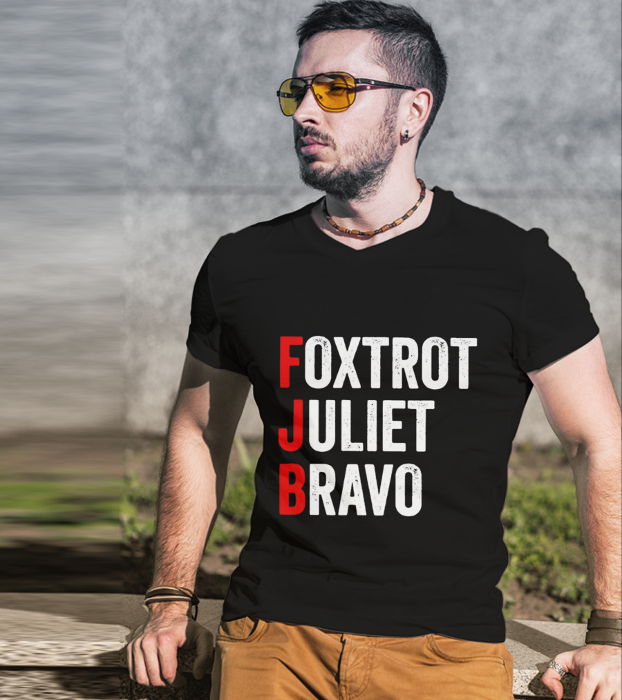 FJB Foxtrot Juliet Bravo Military Phonetic Alphabet T-Shirt