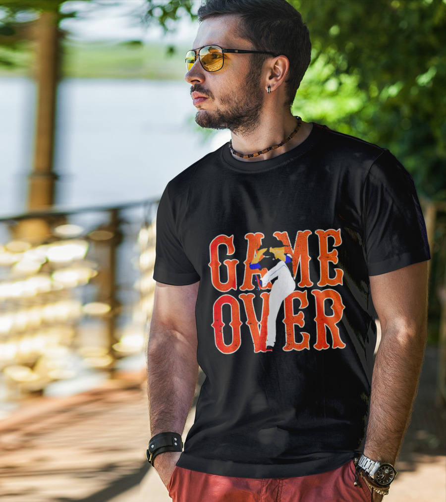Francisco Alvarez Game Over New York Mets Pitcher T-Shirt