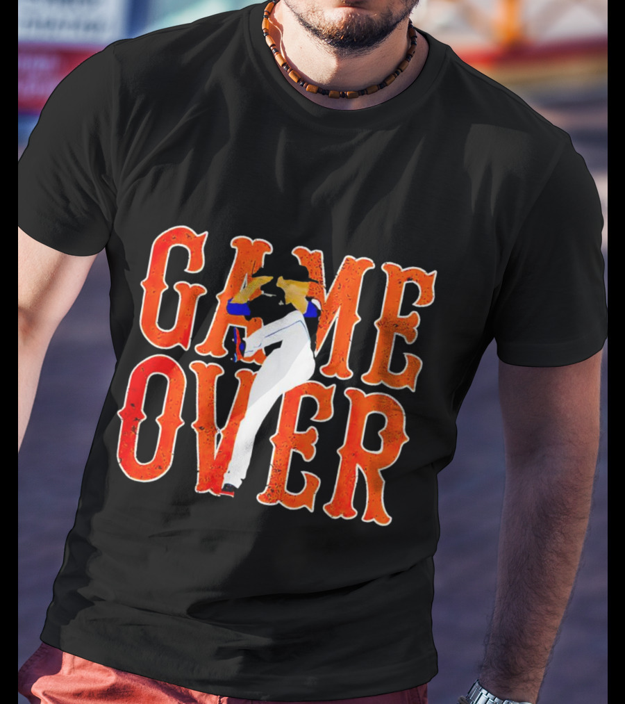 Francisco Alvarez Game Over New York Mets Pitcher T-Shirt