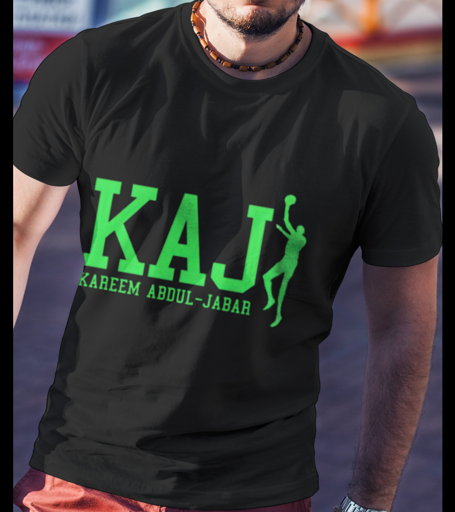 Kareem Abdul-Jabbar KAJ Jump Shot Legend T-Shirt