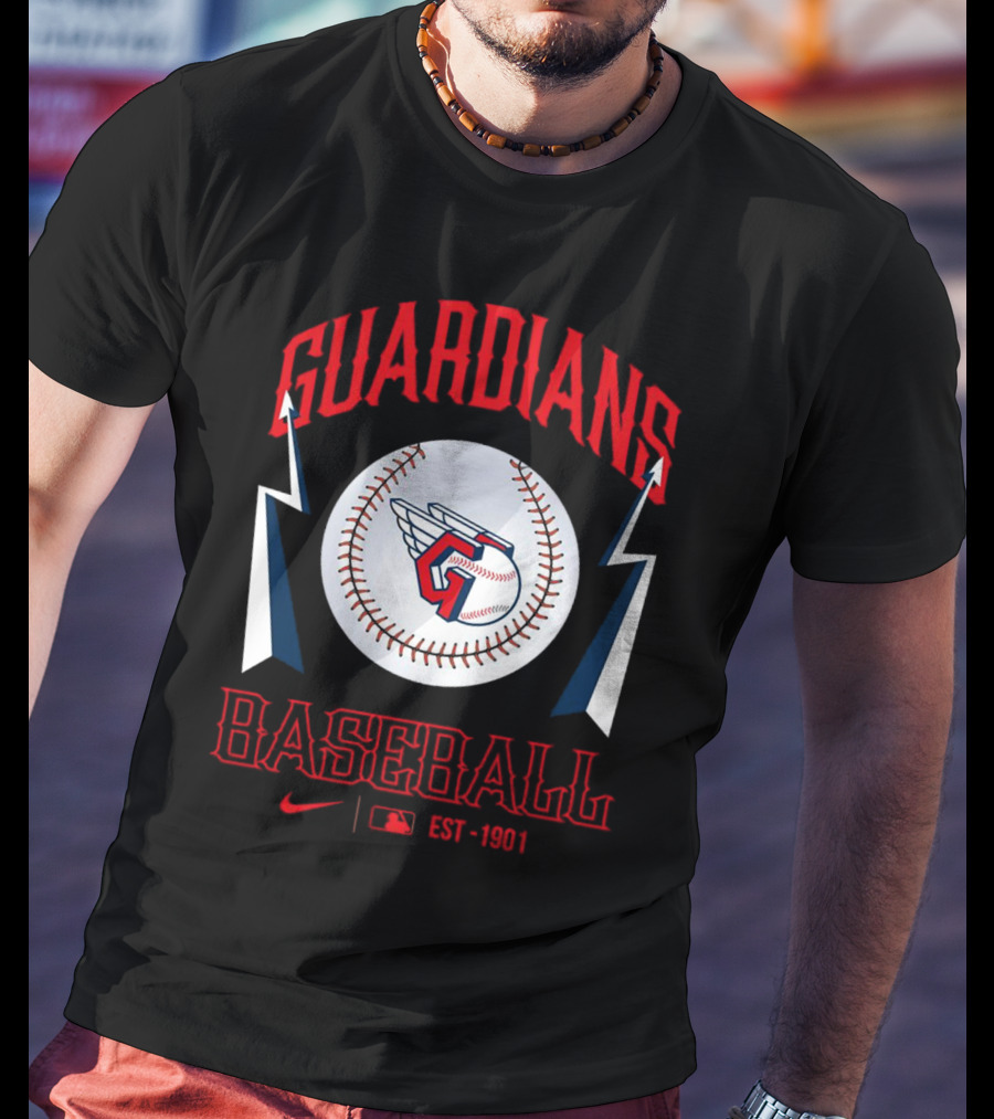 Guardians Baseball MLB EST 1901 T-Shirt