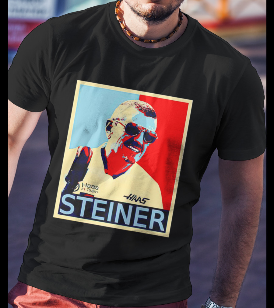 Haas F1 Team Gunther Steiner T-Shirt