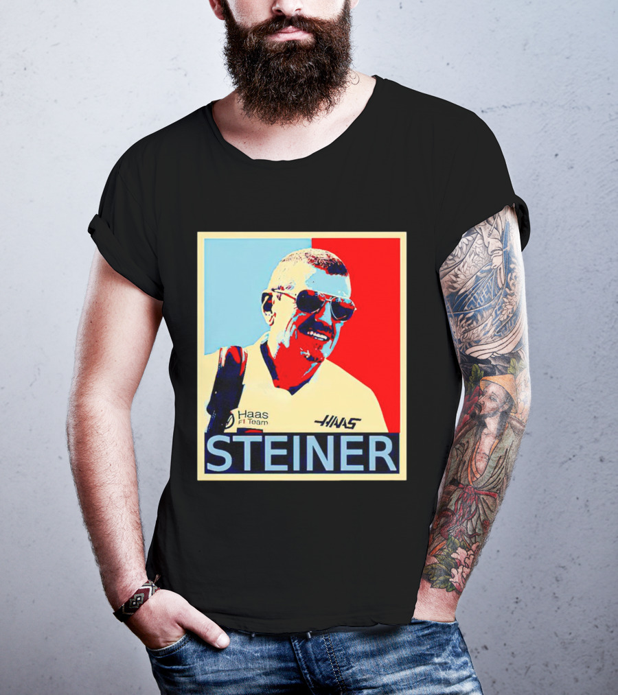 Haas F1 Team Gunther Steiner T-Shirt