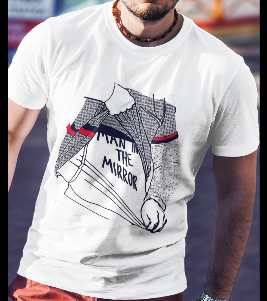 Men's Christian Pulisic Man In The Mirror Iconic T-Shirt
