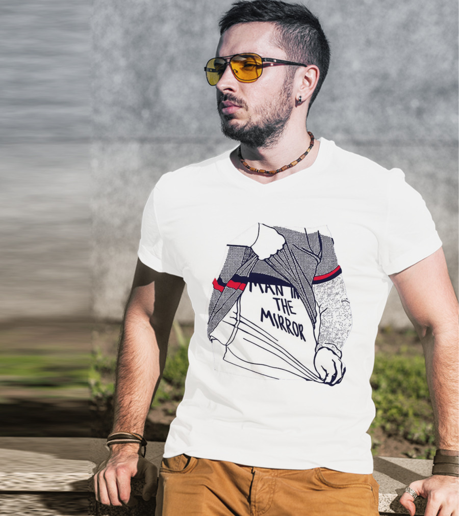 Men's Christian Pulisic Man In The Mirror Iconic T-Shirt