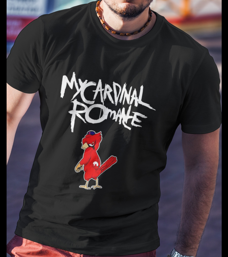 My Cardinal Romance Bird Influenced By Emo Band T-Shirt