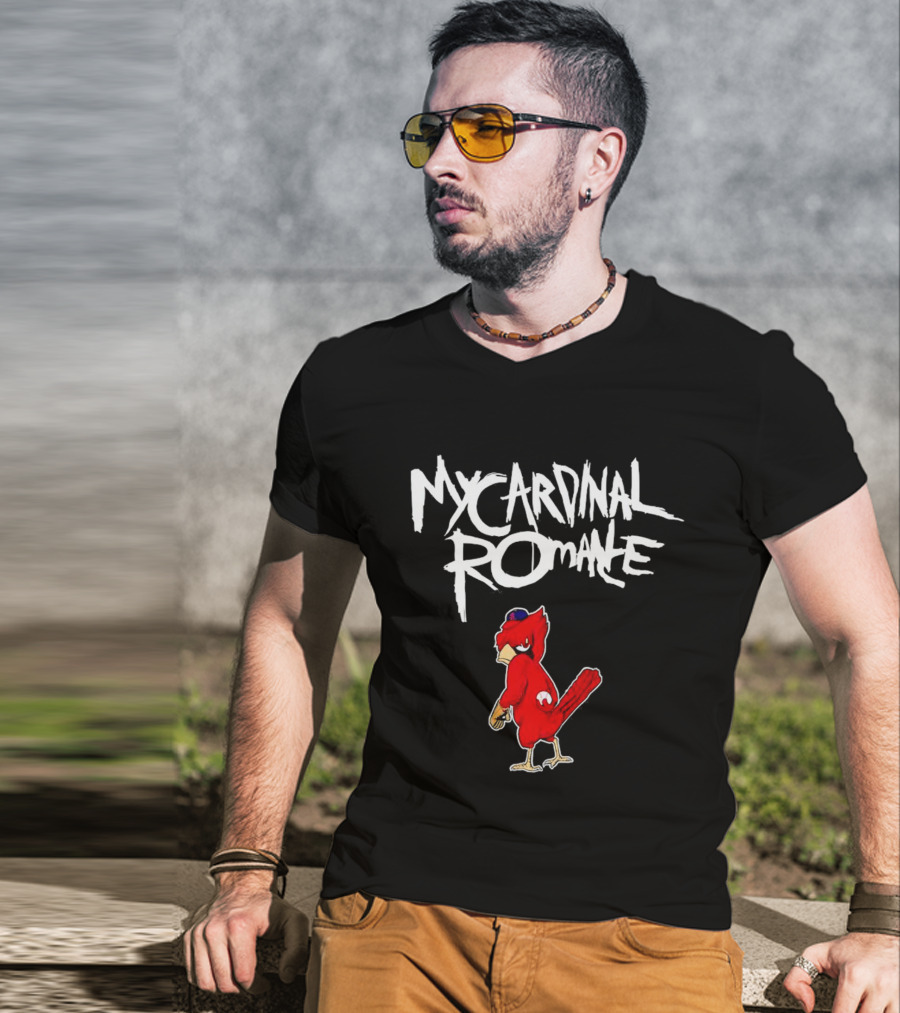 My Cardinal Romance Bird Influenced By Emo Band T-Shirt