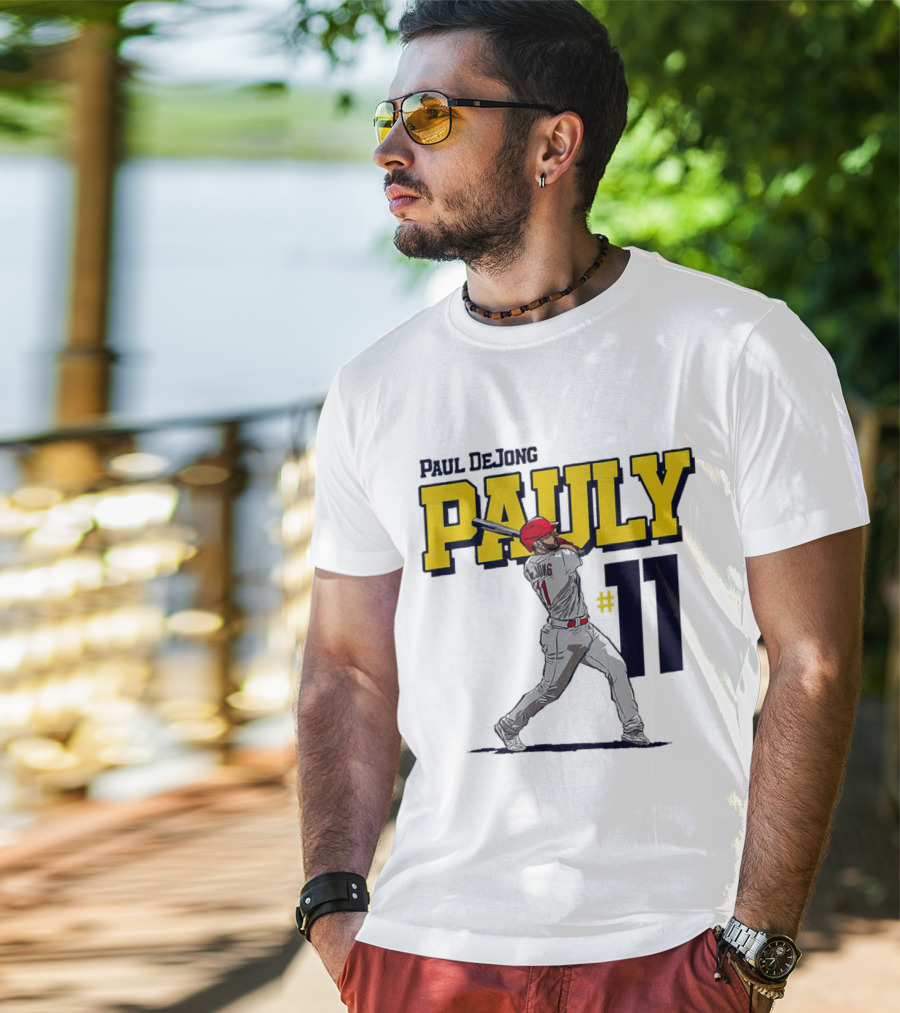 Paul DeJong Pauly #11 St. Louis Cardinals Baseball T-Shirt