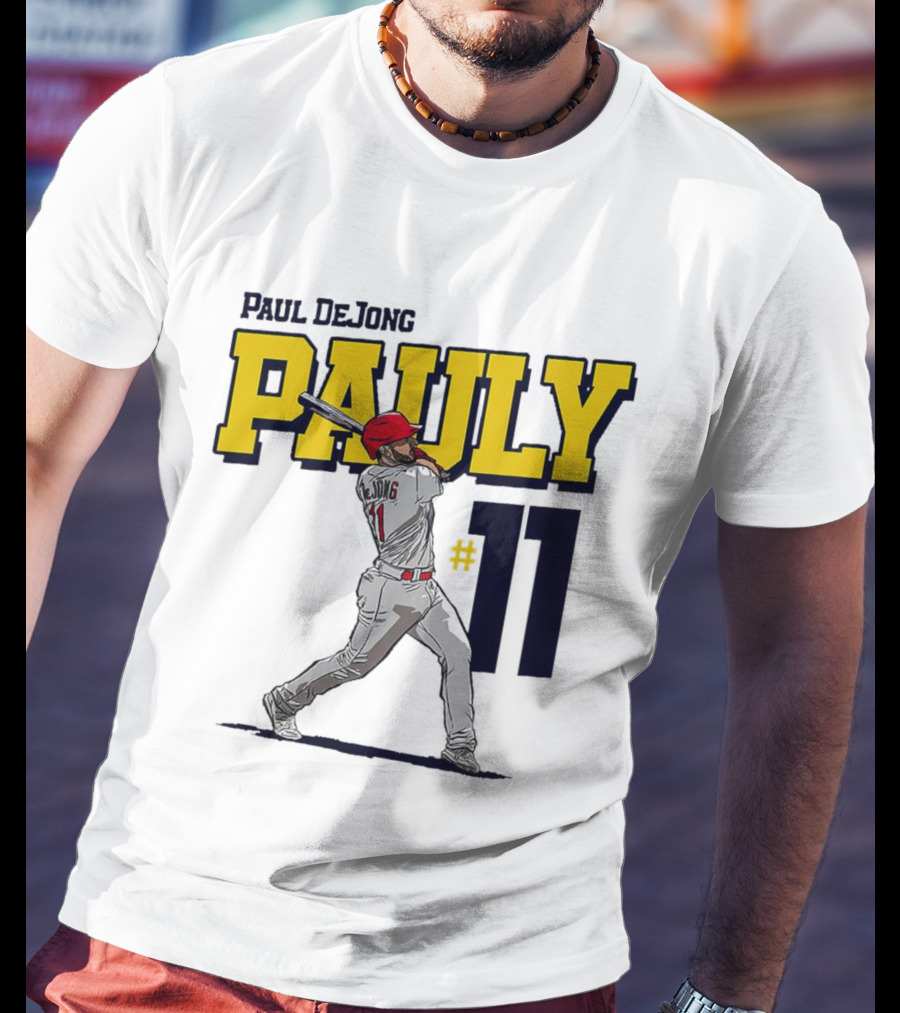 Paul DeJong Pauly #11 St. Louis Cardinals Baseball T-Shirt