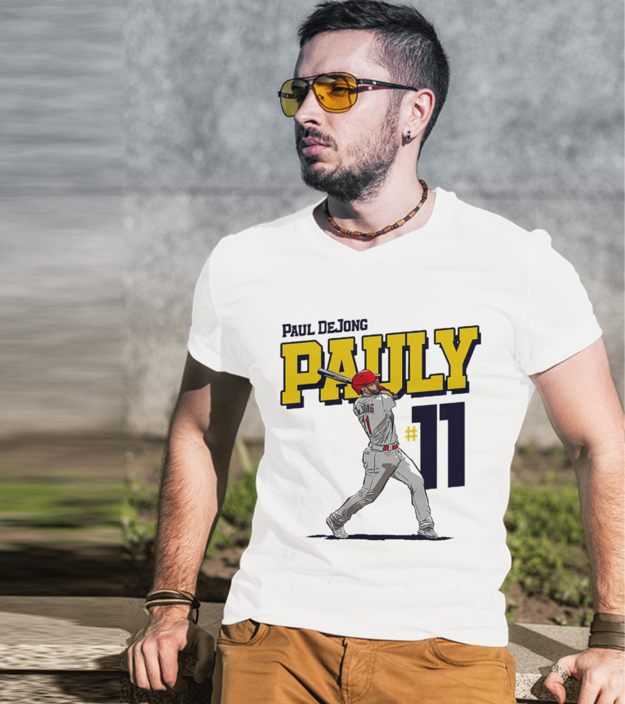 Paul DeJong Pauly #11 St. Louis Cardinals Baseball T-Shirt