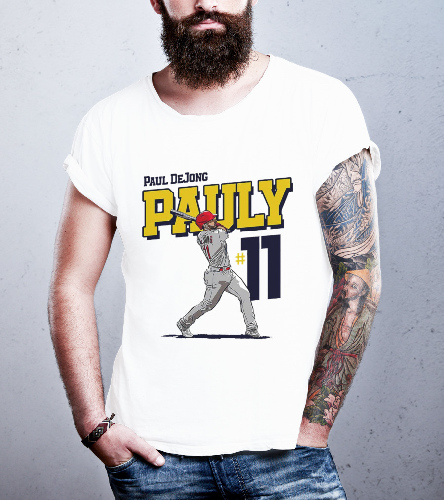 Paul DeJong Pauly #11 St. Louis Cardinals Baseball T-Shirt