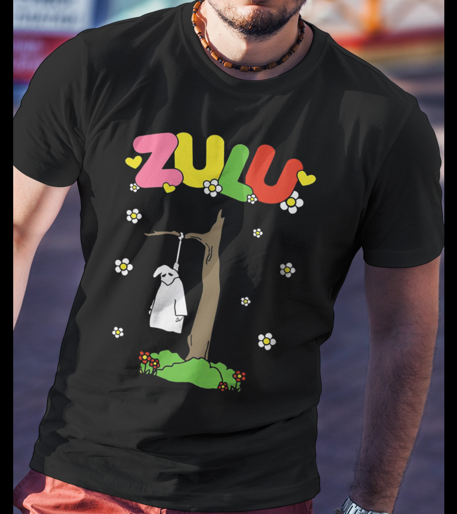 Zulu Flower Power Hanging Klansman T-Shirt