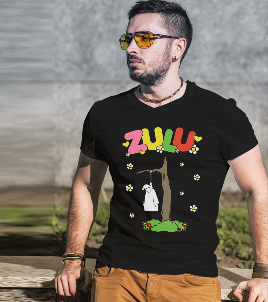 Zulu Flower Power Hanging Klansman T-Shirt