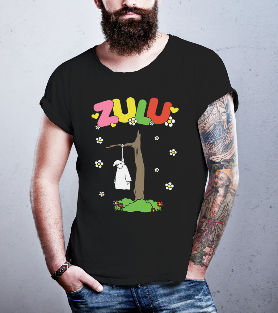 Zulu Flower Power Hanging Klansman T-Shirt