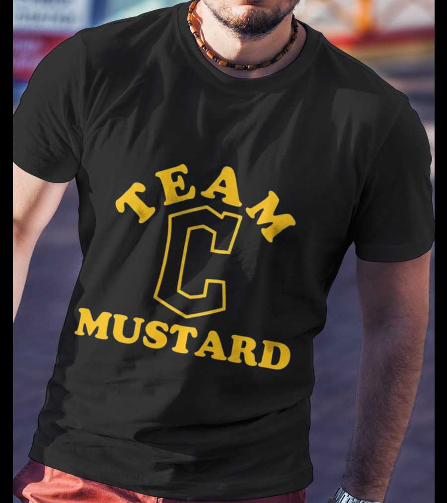Cleveland Guardians Team Mustard C T-Shirt