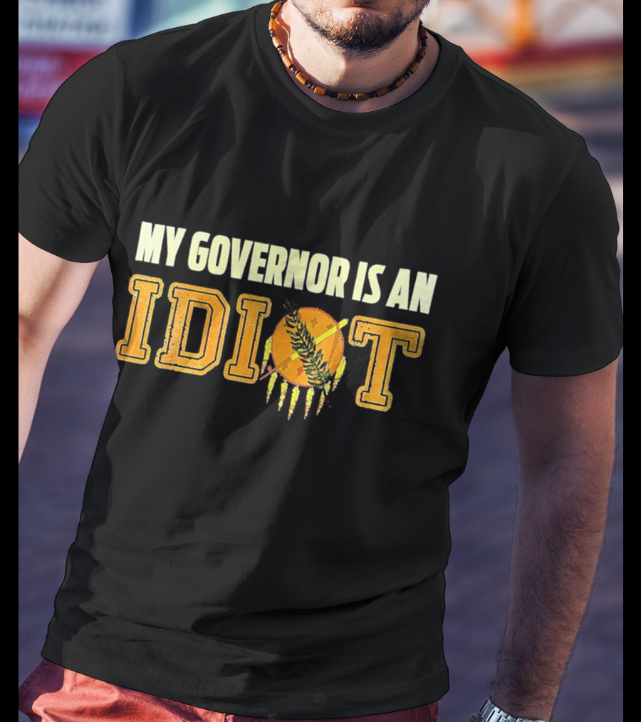 My Governor Is An Idiot Oklahoma Native American Symbolism T-Shirt