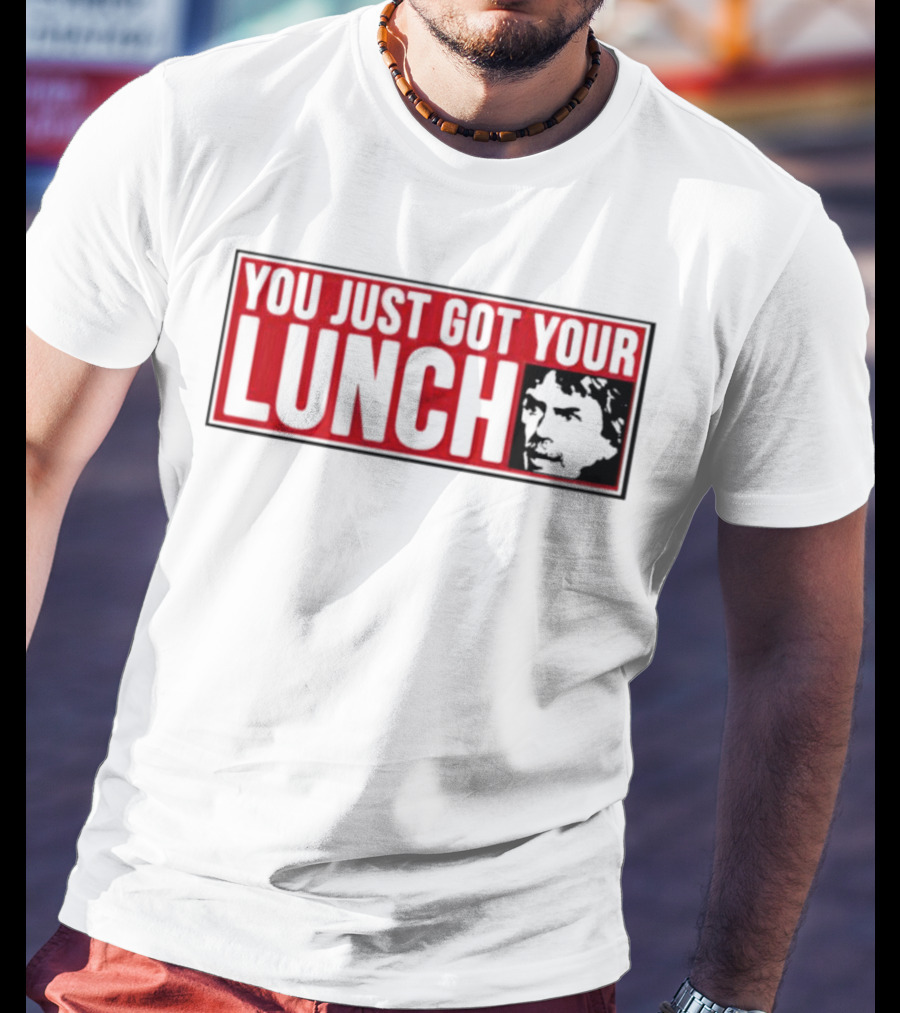 You Just Got Your Lunch Chuck Norris Meme T-Shirt