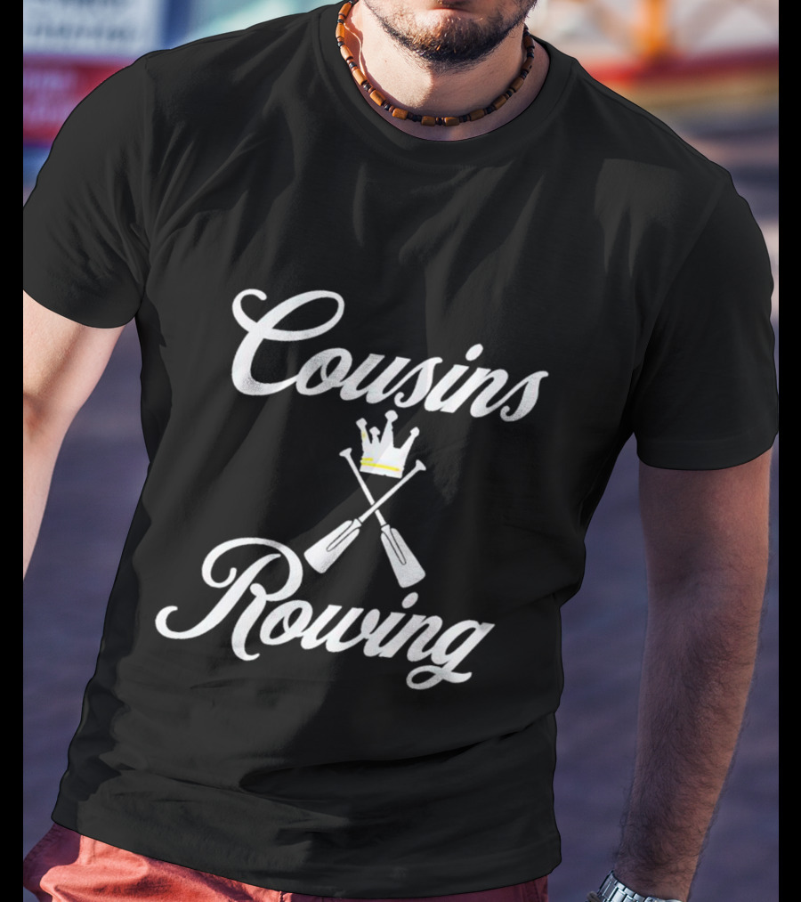 Cousins Rowing Crowned Oars T-Shirt