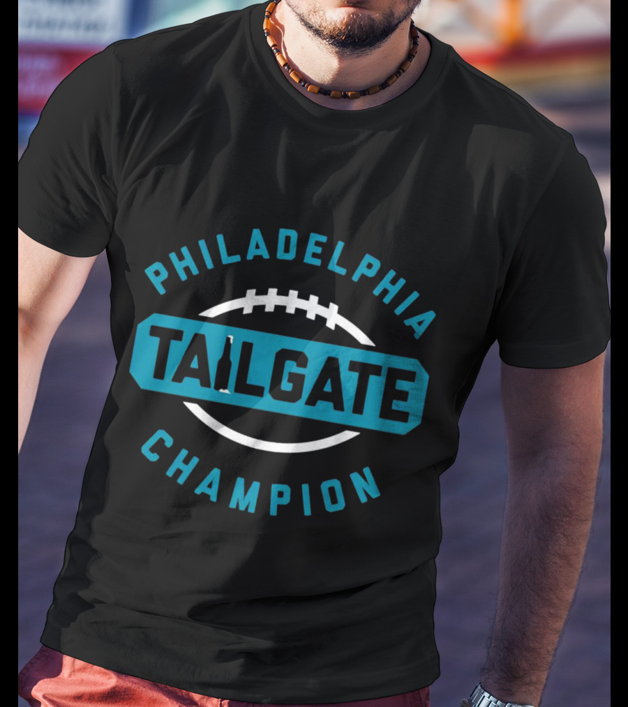 Philadelphia Tailgate Champion Eagles Football T-Shirt