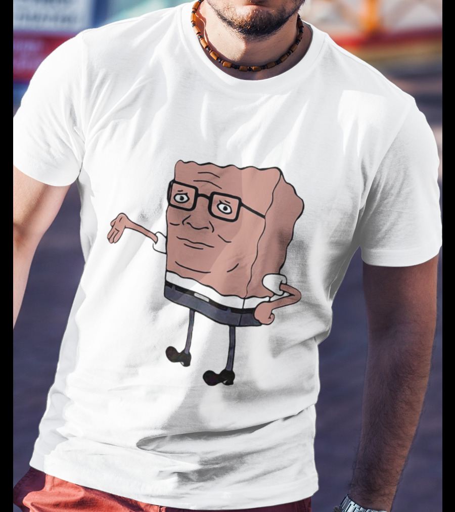 Damnit Spongebobby Meme Mashup With Glasses T-Shirt