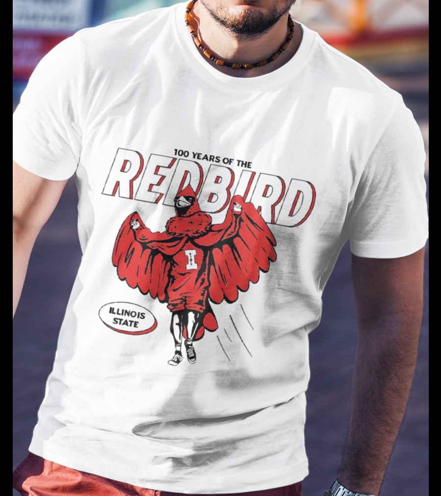 Illinois State Redbird 100 Years Of The Redbird T-Shirt