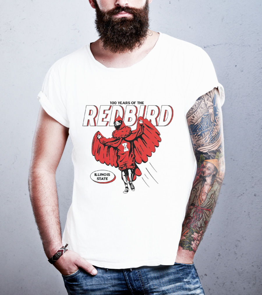 Illinois State Redbird 100 Years Of The Redbird T-Shirt
