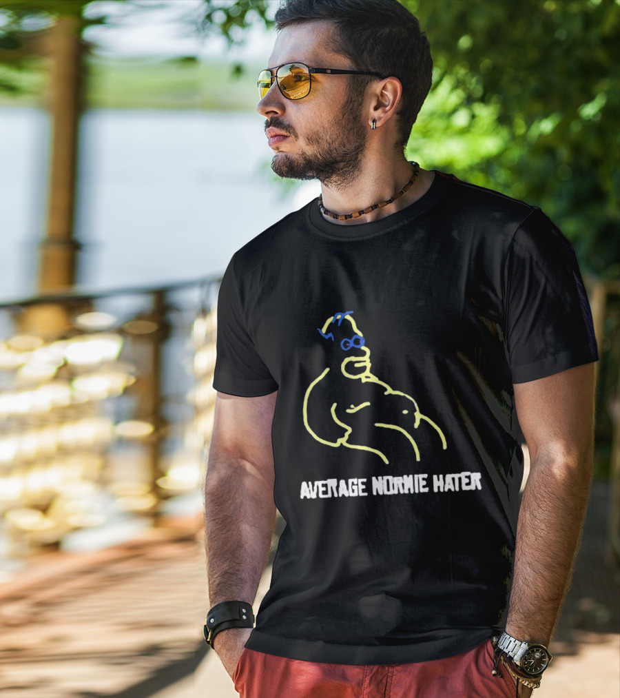 Average Normie Hater Simpsons Meme Homage T-Shirt