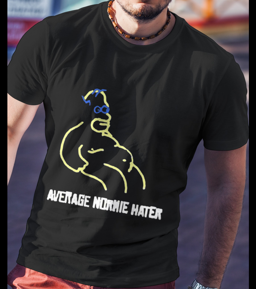 Average Normie Hater Simpsons Meme Homage T-Shirt