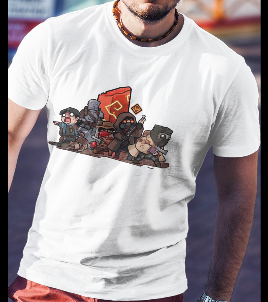 I Don’t Know Hi SCP Foundation Characters Adventure T-Shirt