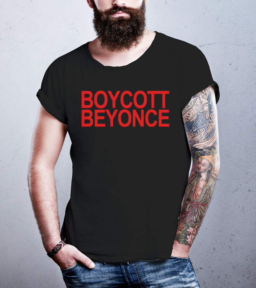 Boycott Beyonce Formation World Tour T-Shirt