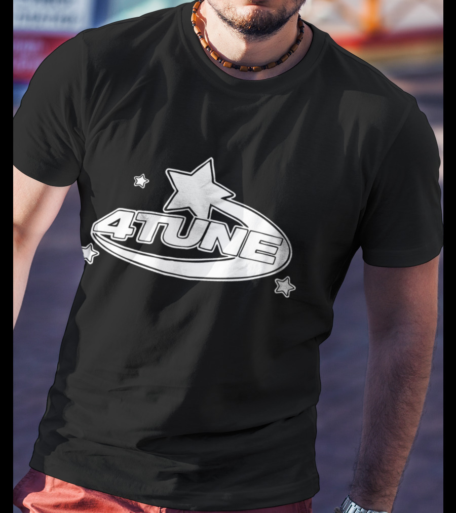Pray For 4Tune Star Swirl T-Shirt