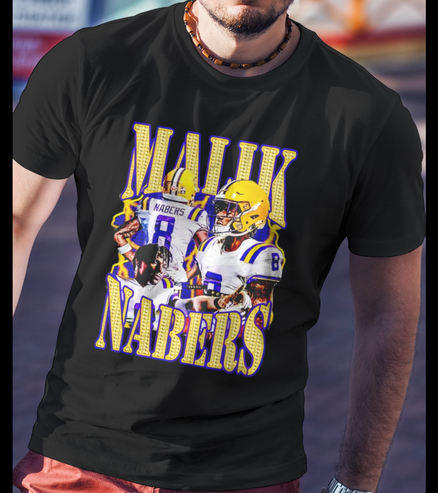 Malik Nabers LSU Tigers Football T-Shirt