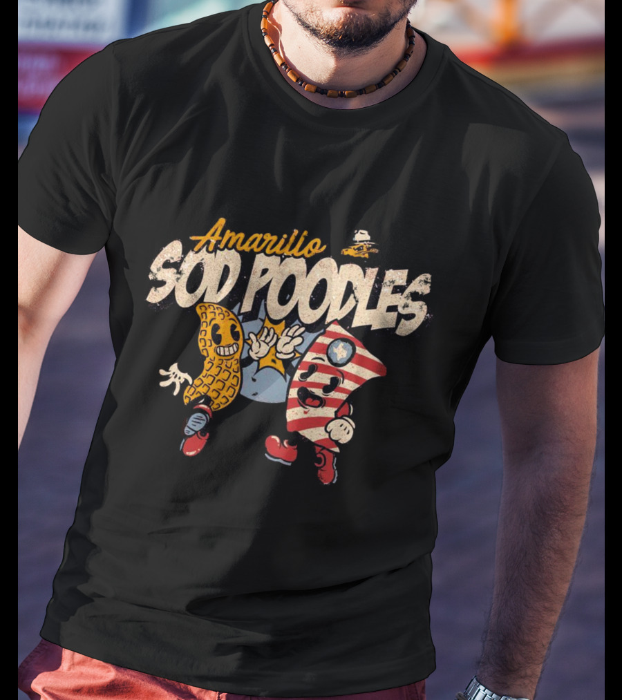 Amarillo Sod Poodles Buy Me Some Peanuts And Cracker Jacks T-Shirt