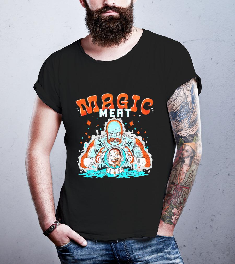 Magic Meat Who Wants A Taste Fortune Teller Chef T-Shirt